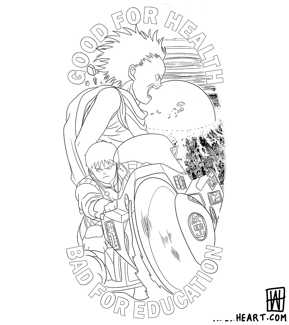 Akira - Anime tattoo design