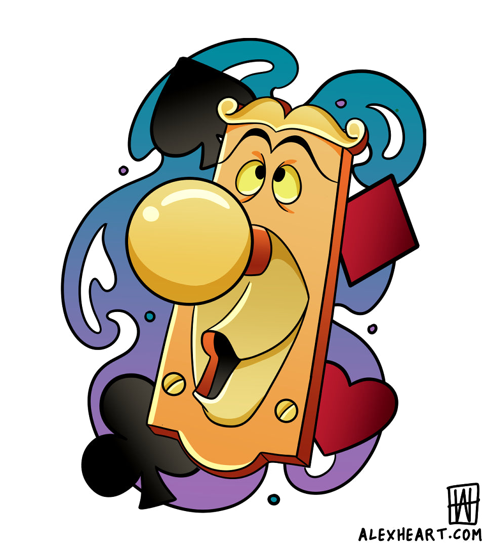 Alice in Wonderland Doorknob - Disney tattoo design