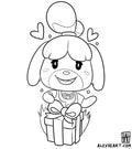 Animal Crossing Isabelle - Gaming tattoo design