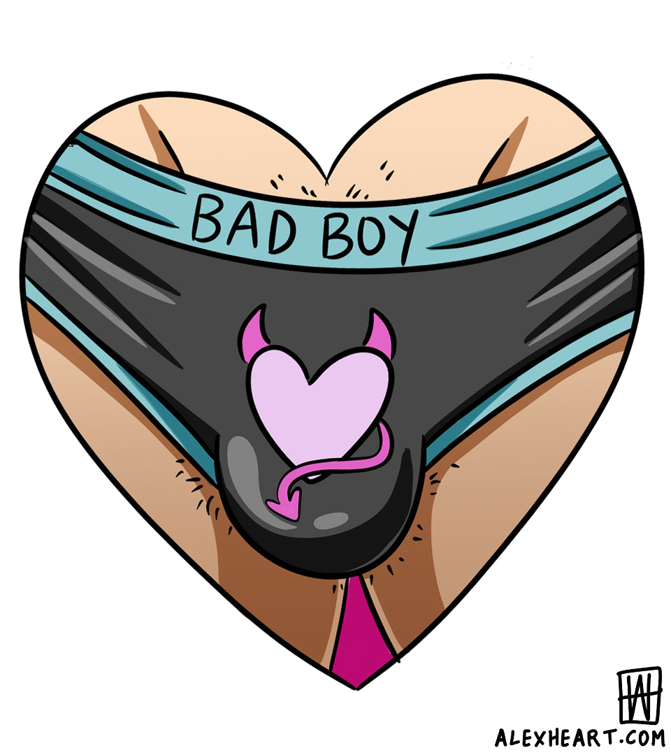 Bad Boy Love- Neotrad tattoo design