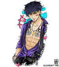Orignal Bad Boy Character Design- Neotrad tattoo design