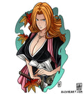 Rangiku Matsumoto from Bleach - Anime tattoo design