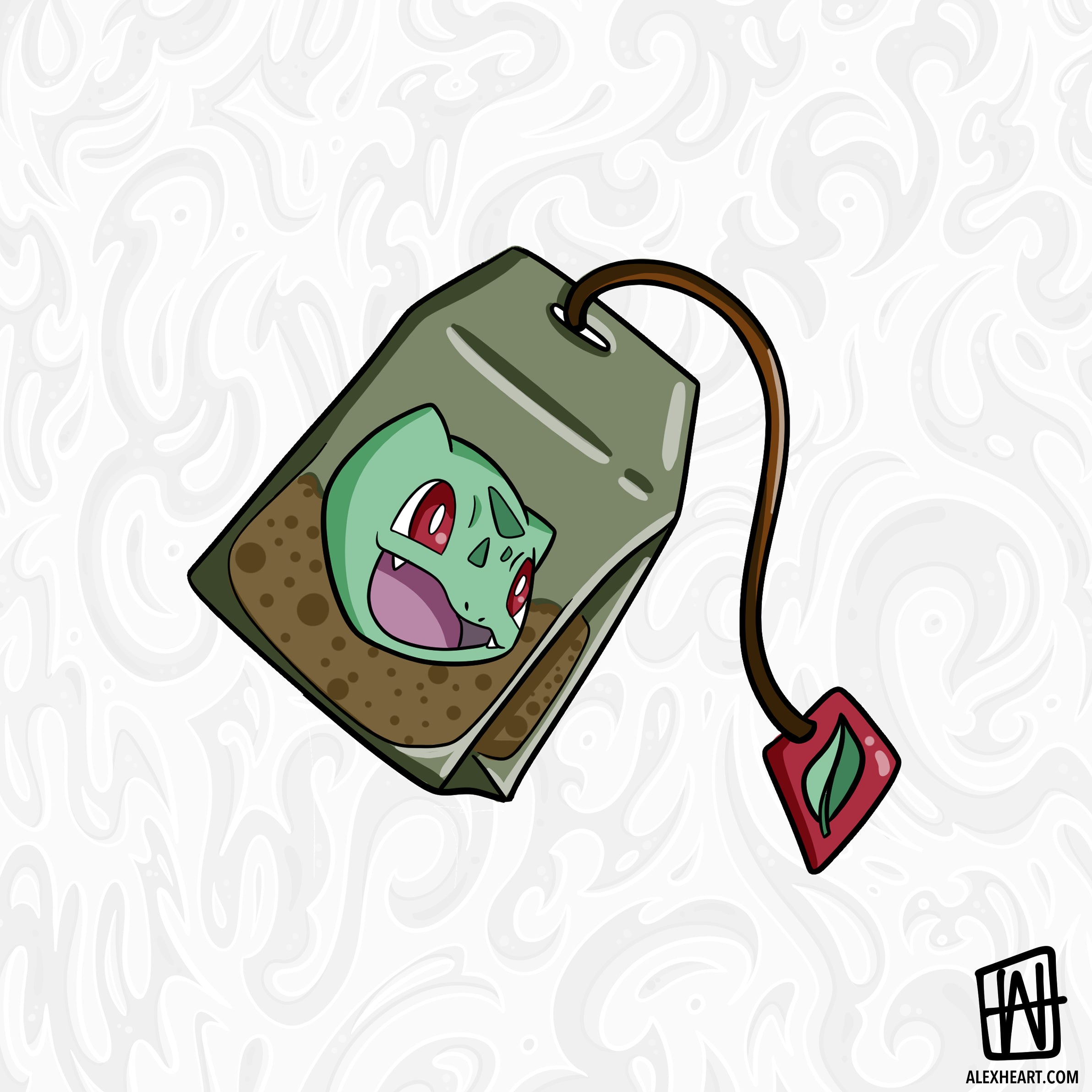 Pokemon - Bulbasaur tea