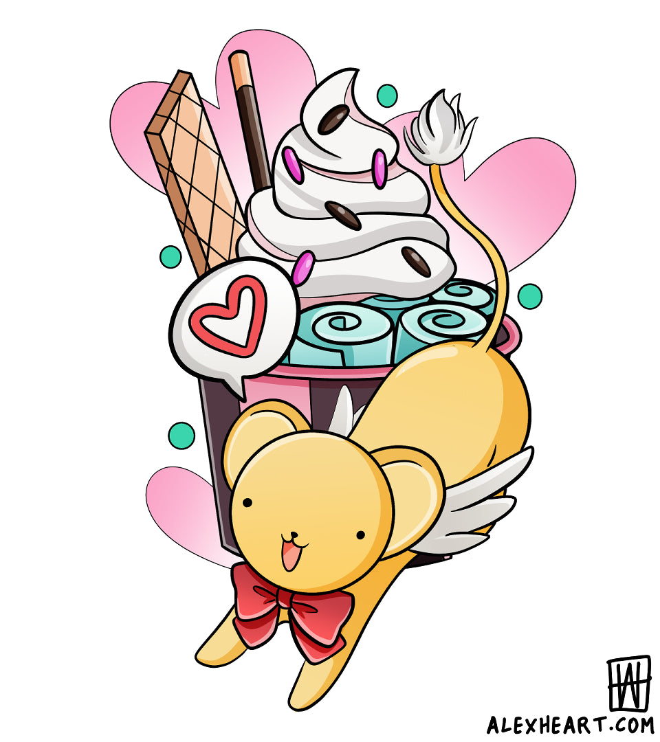 Kero from Cardcaptor Sakura - Anime tattoo design