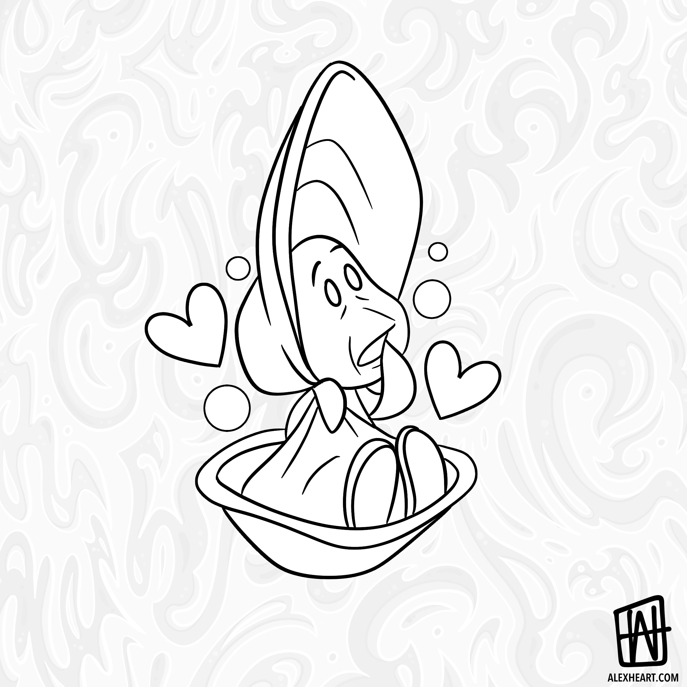 Alice in Wonderland - Clam