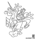 DeeDee from Dexters Laboratory - Cartoon tattoo design
