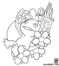 Palmon from Digimon - Anime tattoo design