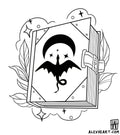 Original Fantasy Dragon Book - Bookish tattoo design