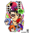 Evangelion - Anime tattoo design