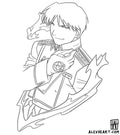 Mustang from Fullmetal Alchemist - anime tattoo design