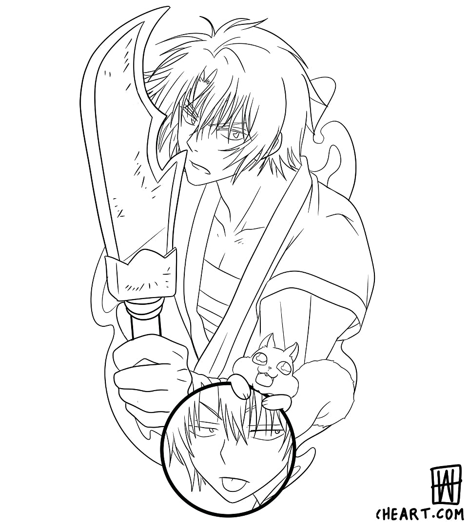 Hak from Yona of the Dawn - anime tattoo design