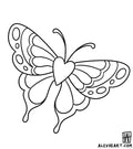 Heart Butterfly - Trad tattoo design