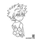 Killua from Hunter x Hunter - Anime tattoo design
