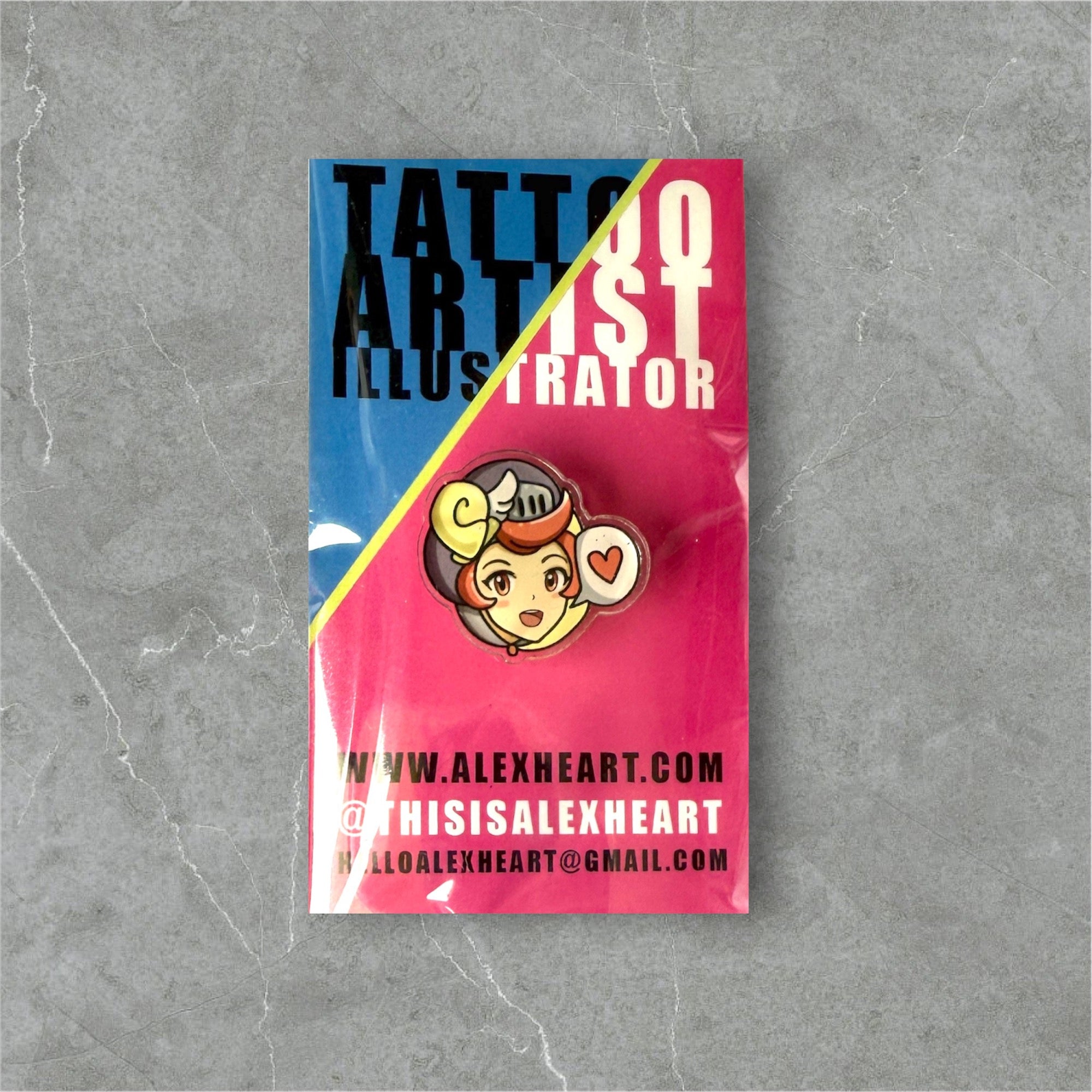 Adventurer Acrylic Pin