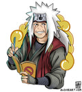 Jiraiya from Naruto - Anime tattoo design