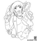 Yumeko Jabami from Kakegurui - Anime tattoo design
