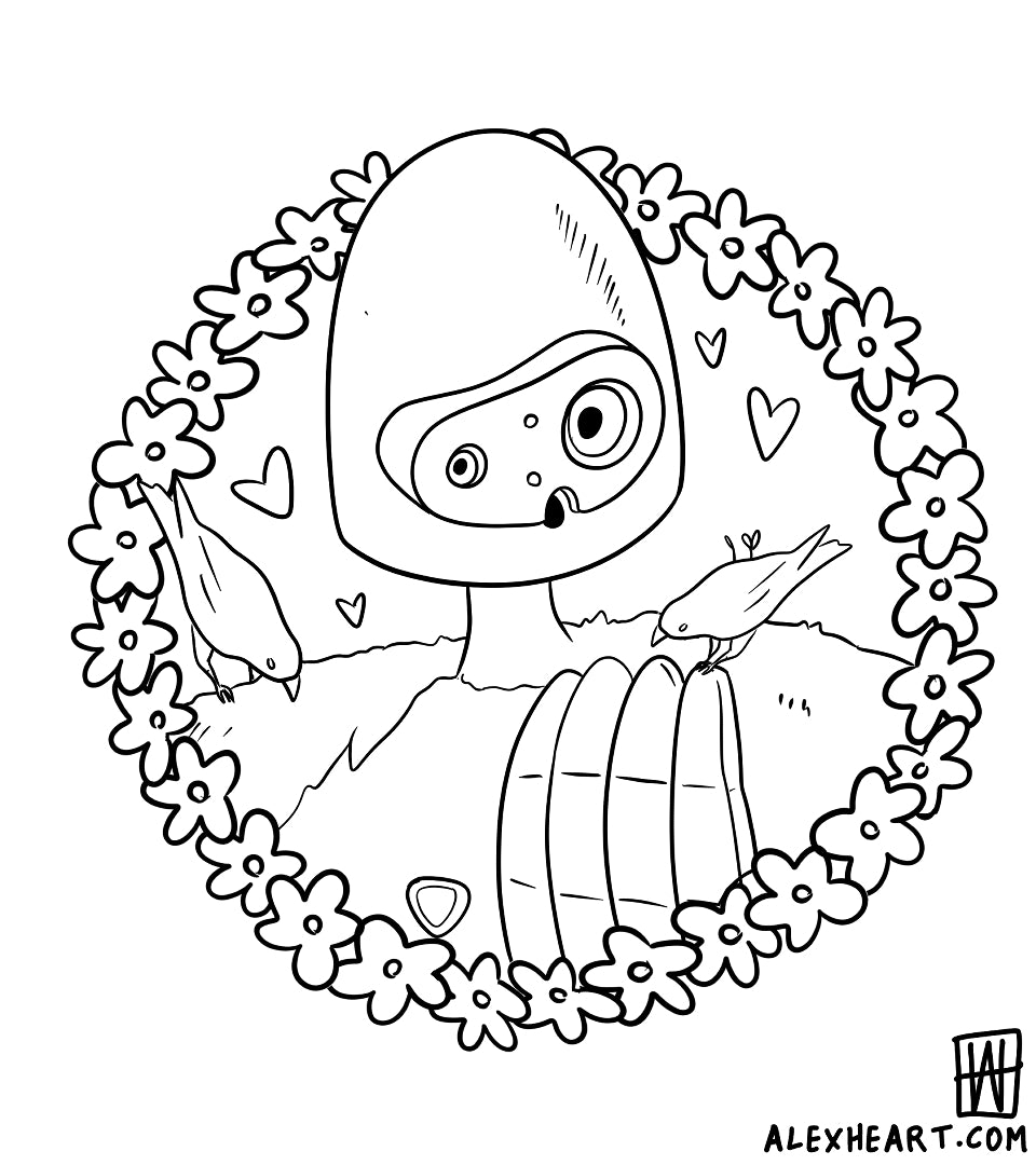 Laputa Robot - Anime tattoo design