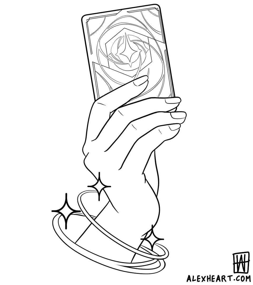 Lorcana TCG - Disney tattoo design