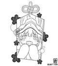 Nanachi from Made in Abyss charm - Anime tattoo design