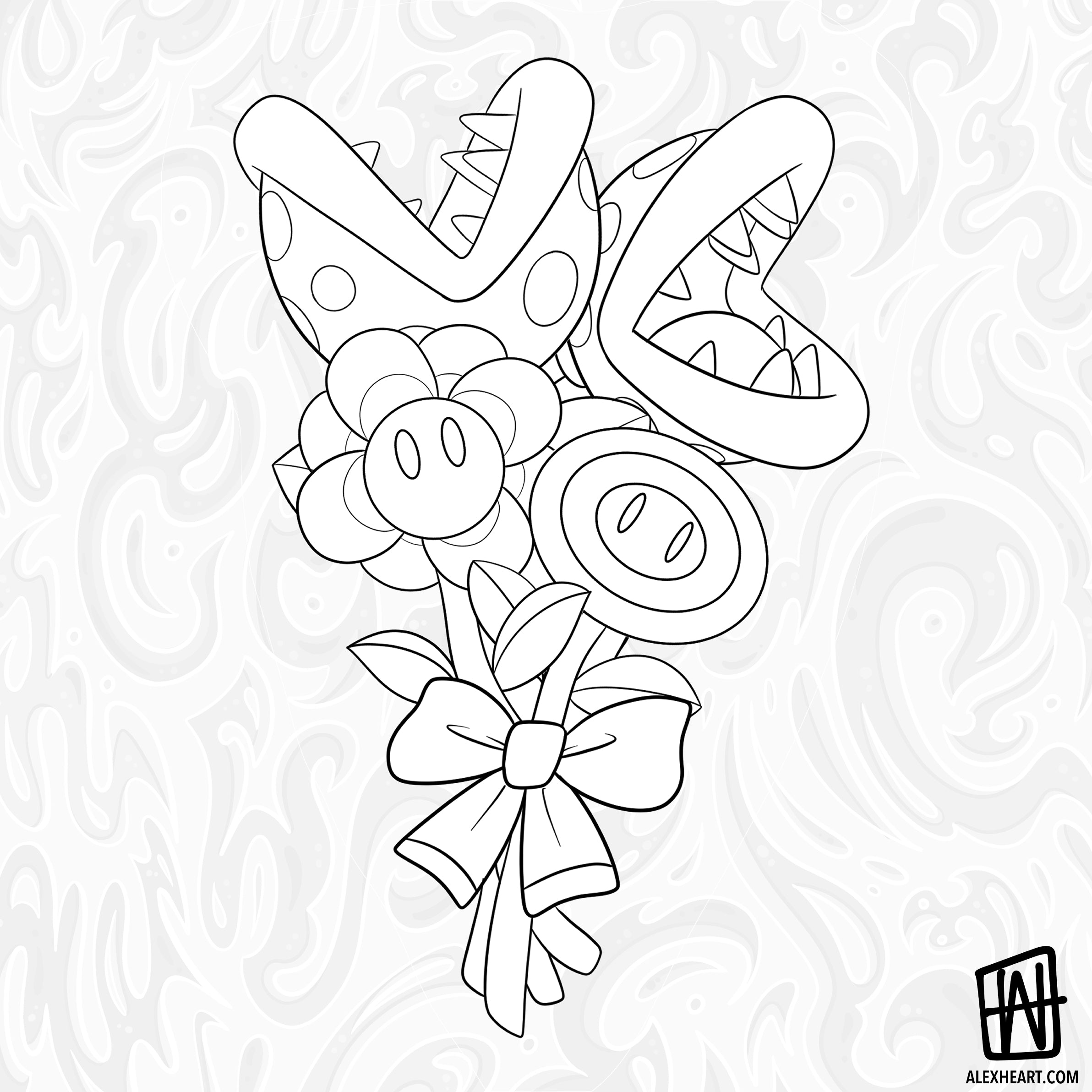 Super Mario - Flower Bouquet