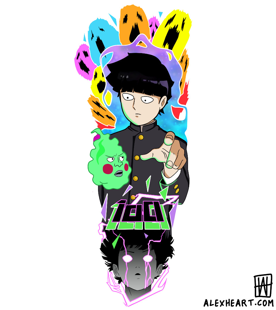 Mob Psycho - Anime tattoo design