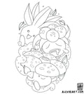 Oddish Evolutions from Pokemon - Anime tattoo design