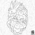 Pokemon - Oddish evolutions
